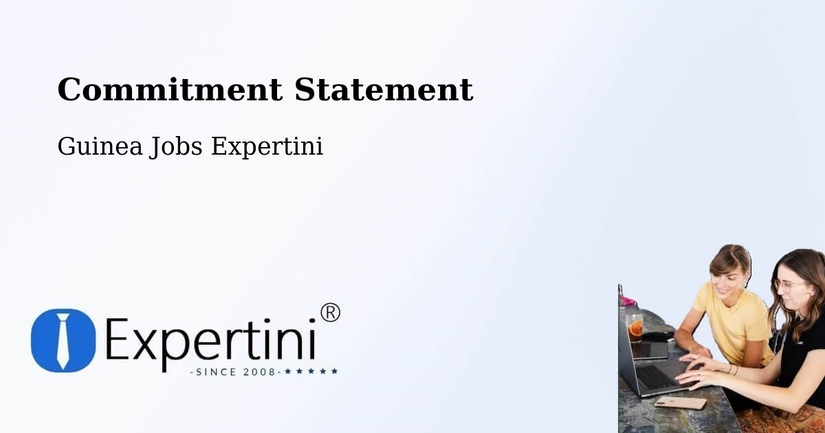 Corporate Commitment – Mamou - Guinea Jobs Expertini